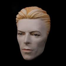 Buy David Bowie 1:1scale Face Sculpture White Resin Online in India