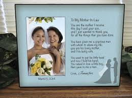 Mother In Law Gift Personalized Mother In Law Picture Frame Etsy Wedding Gifts For Parents Mother In Law Gifts Mom Wedding Gift