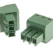 RS PRO Steckbarer Klemmenblock Steckverbinder 3-Kontakte 3.81mm-Raster  Gerade