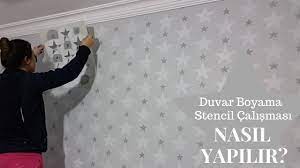 Bistencil şablon özel yapısı sayesinde kolay bozulmaz, kırılma yapmaz, defalarca kullanım için uygundur. Cocuk Odasi Duvarina Stencil Uygulama Ve Boyama Diy Youtube