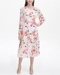 8 Wedding Ready Dresses We Re Buying From The Macy S Friends And Family Sale Purewow Weddingguest Dress Fo Dresses Chiffon Midi Dress Dresses With Leggings