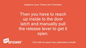 Get video instructions about kitchens,. How Do I Unlock The Door To My Haier Washer Dryer Combo Youtube