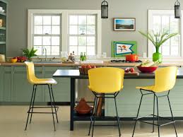 applying 16 bright kitchen paint colors