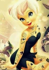 Download Disney Punk Tinkerbell Goth Disney Disney Princess Tattoo Punk Disney Princesses