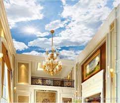 The sky is a beautiful and fascinating part of our world. 3d Ceiling Custom 3d Blue Sky And White Clouds Radiant Sky Wallpaper For Ceilings 3d Wallpaper Living Room Wallpaper Ceiling Modern From Yeyueman8888 7 45 Dhgate Com