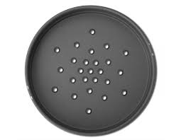 Manpans Made Hard Anodized Perforated Pizza In 2020 Deep Dish Pizza Deep Dish Pizza Pan Deep Dish