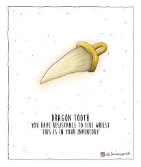 Dragon Tooth Dungeonsanddragons Illustratorsoninstagram Dungeonsanddragonsart D D Dungeons And Dragons Dungeons And Dragons Homebrew Types Of Dragons