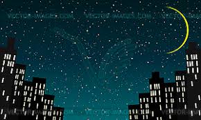 All the clipart images are copyrighted to the respective creators, designers and authors. City Houses Night Starry Sky Vector Clipart