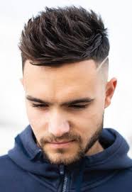 40 Best Spiky Hairstyles For Men Modern Spiky Haircuts Side Turned Thin Texture Mens Haircuts Short Trending Haircuts Thick Hair Styles