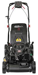 If you see any clogs, remove them with a screwdriver. Four Wheel Drive Mower Self Propelled Lawn Mower Sears