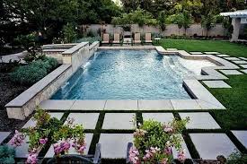 It is crucial that the pool builder bakersfield you hire may have a portfolio or a showroom in order to allow their clients to see their previous projects. Wednesday Watch List Geometric Pool Pool Designs Backyard Pool Landscaping