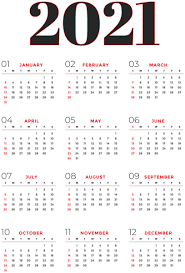 2021 Us Transparent Calendar 2021 Calendar Calendar Wallpaper Calendar Png