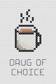Mason jars are perfectly versatile decorations for the home that add even more character when covered with a crochet cozy. Coffee Addict Printable Cross Stitch Pattern Printable Pdf Immediate Download From Etsy Needle Craft Cross Stitch Patterns Cross Stitch Cross Stitch Designs