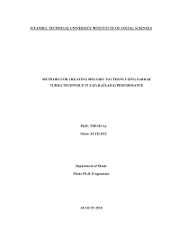 Pdf Methods For Creating Melodic Patterns Using Parmak Vurma Technique In Saz Baglama Performance Sinan Ayyildiz Academia Edu