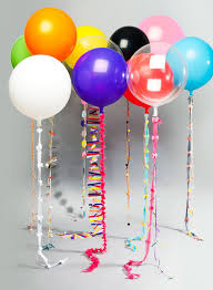 Replace Traditional Balloon Ribbon With Fun Trims To Add Some Fun Party Balloons Balloons Party Decorations