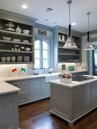 grey kitchen cabinets