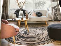rond vloerkleed van hkliving in de libelle vloerkleed ronde vloerkleden woonkamer