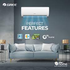 Gree 18-PITH11 Heat & Cool AC in Living Room