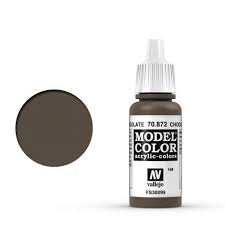 It's definitely a way to make this more bland shade pop with pizzazz. Vallejo Model Color 149 Schokoladen Braun Chocolate Brown 17 Ml 872 Brauntone Model Color Vallejo Farben