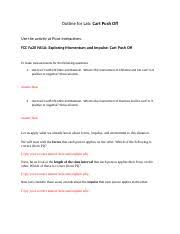 Flame test lab answers pivot interactives. Cart Push Off Lab Momentum Docx Outline For Lab Cart Push Of Use The Activity At Pivot Interactives Fcc Fa20 Ns1a Exploring Momentum And Impulse Course Hero