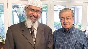 He is wanted by indian police and law enforcement authorities,by ed too and in this context malaysia has given asylum to him! Zakir Naik Ucapkan Terima Kasih Dibolehkan Tinggal Di Malaysia Hidayatullah Com