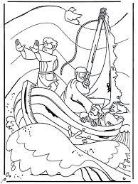 They can serve as a great take home activity. Jesus Calming The Storm Coloring Page Coloring Home