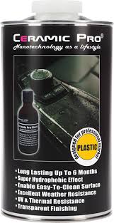 Although ceramic coating is very resistant to most chemicals, they are not very strong if you use alkaline products. Ceramic Pro Plastic