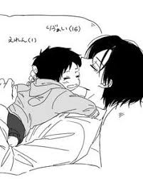 Happy Father Holding Baby Anime Drawing Google Search Attack On Titan Ships Ereri Attack On Titan