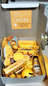 Birthday Gifts To Send In The Mail Man This Box Of Sunshine Would Have Made A Fantastic Care Package For My Guys On The Sub Teenager Crafts Creative Gifts Cute Gifts
