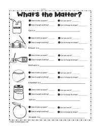 Chapter 2 matter and change 1 what is matter? A Matter Worksheet Worksheets