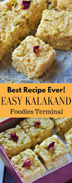 Kalakand Recipe Quick Kalakand With Condensed Milk Foodies Terminal Recipe Kalakand Recipe Indian Dessert Recipes Easy Indian Dessert