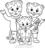 Also known as daniel tiger's neighbourhood and created and written by angela santomero. Daniel Tiger Coloring Pages