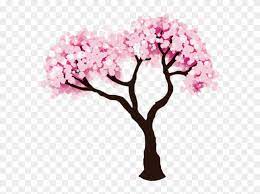 The filaments are one of the basic parts of the cherry blossom. Pretty Clipart Cherry Blossom Tree Blossom Tree Drawing Easy Hd Png Download 134475 Free Download On Pngix