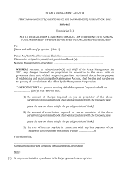 Part 13 — phased strata plans. Strata Management Form 15 Burgielaw