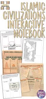 Islam And Islamic Civilizations Interactive Notebook Interactive Notebooks Social Studies World History Teaching World History Classroom