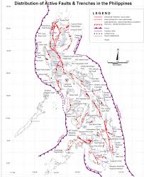 Philippine Fault Line Map Earthquake Fault Philippine Map Earthquake
