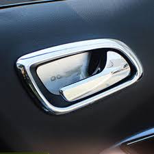 Indoor Inside Door Handle Wrist Bowl Decorative Cover Trim Sticker For Dodge Jcuv Journery Fiat Freemont Interio Interior Accessories Decorative Cover Interior