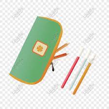 Tempat Pensil Kartun Pena Yang Dilukis Dengan Tangan Alat Tuli Png Grafik Gambar Unduh Gratis Lovepik