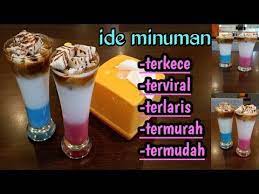 Ide Jualan Minuman Kekinian Terbaru Cuma 3 Bahan Dijamin Laris Manis Youtube Makanan Dan Minuman Resep Minuman Makanan