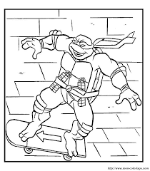 Ausmalbilder Teenage Mutant Ninja Turtles Bild 014
