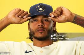 Caleb Durbin of the Milwaukee Brewers poses for a photo during the... News  Photo