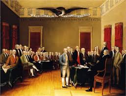 The declaration of independence by john trumbull click on the photo above for a full screen view click on the artists name for a biography click here for key to figures in picture. The Declaration Of Independence July 4 1776 1845 Edward Hicks Wikiart Org