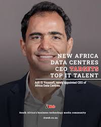 Adil El Youssefi, newly-appointed CEO of Africa Data Centres (ADC), says  his long-term vision is to attract and retain top talent in the data centre  industry, to continue providing clients in Johannesburg,
