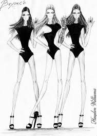 Single Ladies Put A Ring On It Fashion Illustration Hayden Williams Famous Fashion
