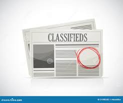 Classified Ad, Newspaper, Business ...