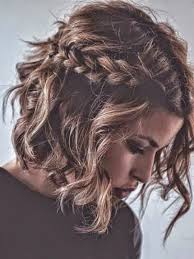 Hair Style Short Hair Style Messy Braided Hairstyles Short Hair Styles Short Hair With Bangs