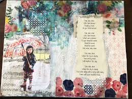 Mixed media photography creative photography art photography fashion photography celebrity photography graphic design trends graphic design inspiration luxury graphic design editorial fashion. A Mixed Media Photo Collage French Blue Cottage