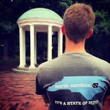Johnny T Shirt 90298 State Of Mind T Grey By New World Graphics North Carolina Basketball Carolina Pride Unc