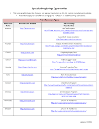 Offer subject to a monthly cap of wholesale acquisition cost plus. Https Www Lvhn Org Sites Default Files Uploads Pdfs Specialty Drug Savings Opportunities 072315 Pdf