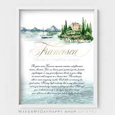 15th century roman noblewoman st francesca. Francesca Name Meaningitalian Name Meaningfirst Name Wall Etsy Name Wall Art Custom Wall Art Names With Meaning